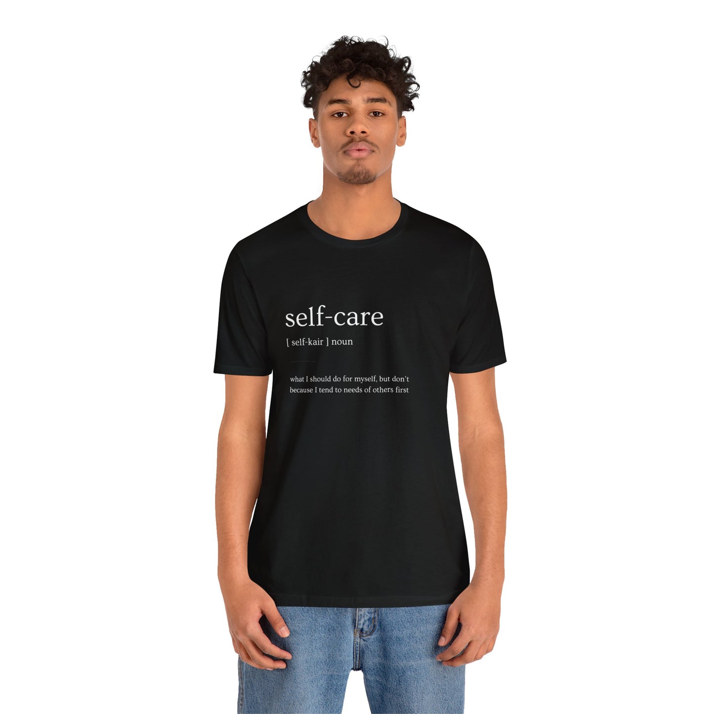 Self-care Is Fun | Definition T-shirt | Mental Health is Health