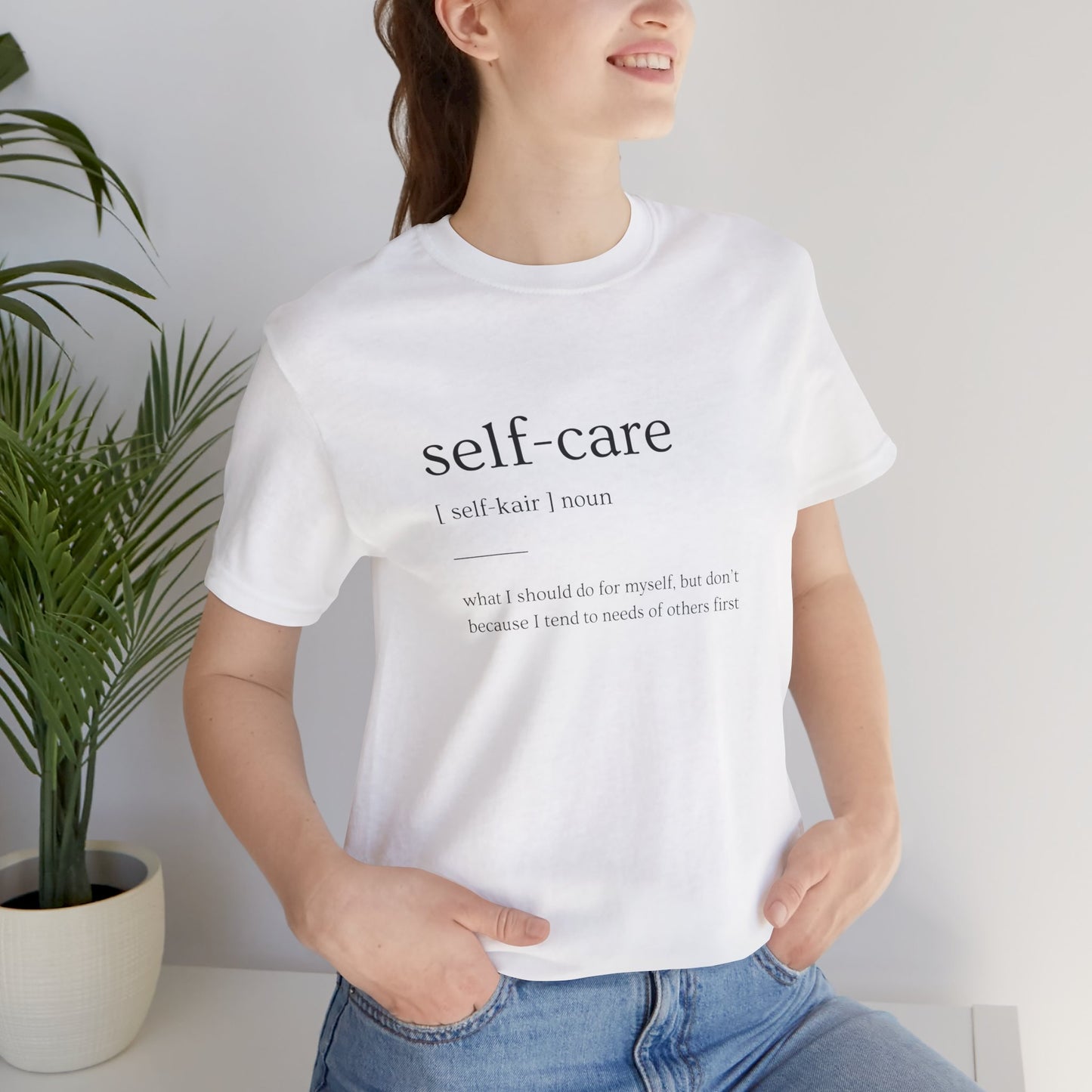 Self-care Is Fun | Definition T-shirt | Mental Health is Health