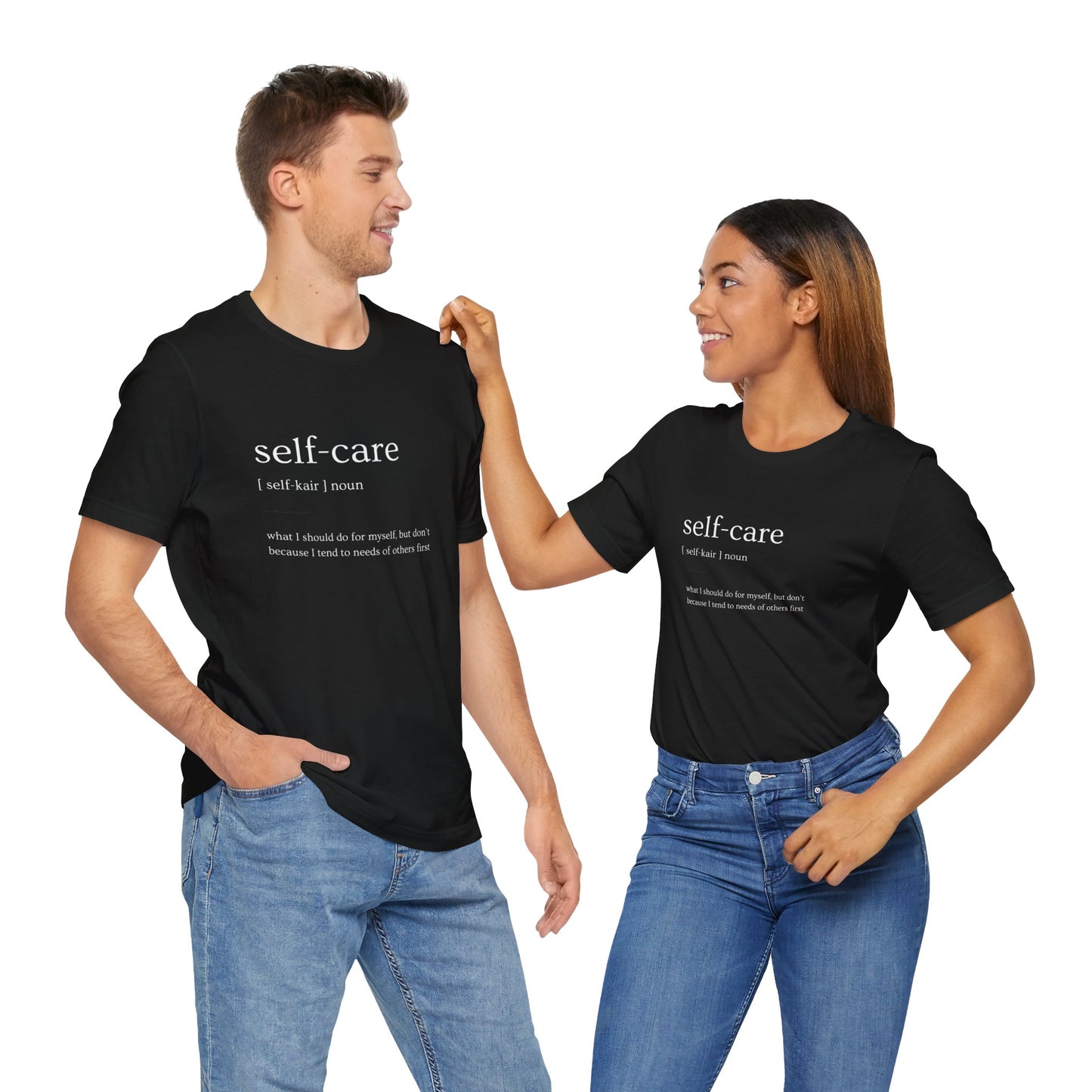 Self-care Is Fun | Definition T-shirt | Mental Health is Health